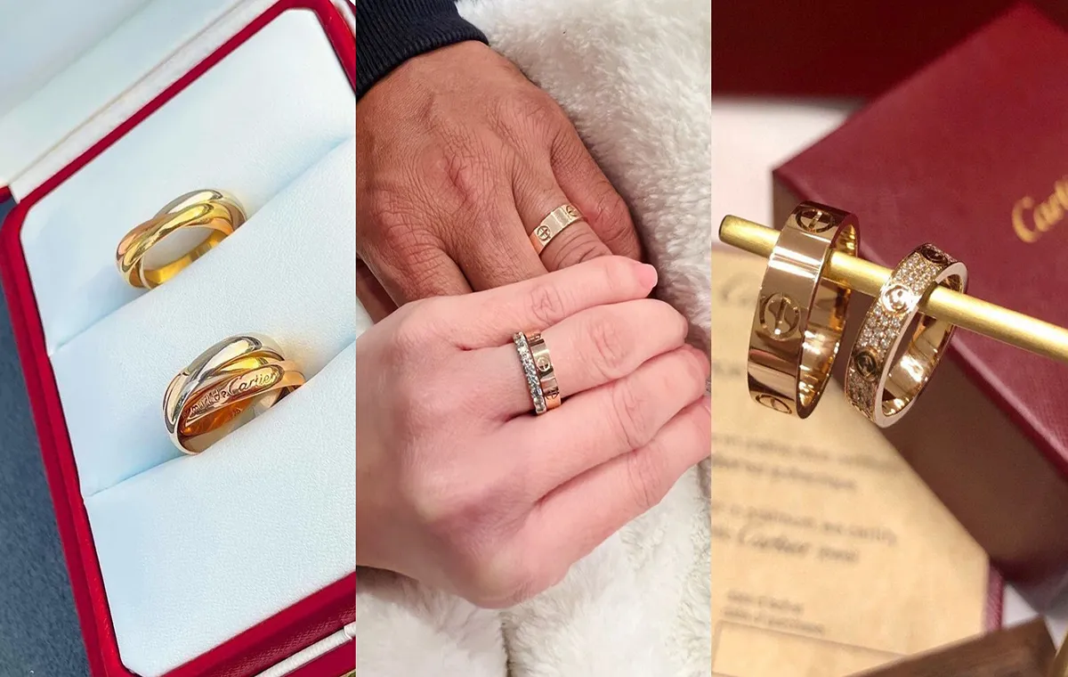 مدل حلقه ازدواج کارتیر