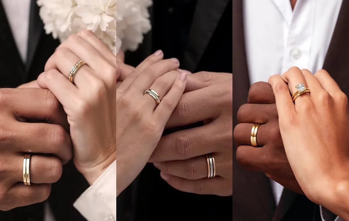 مدل حلقه ازدواج برلیان