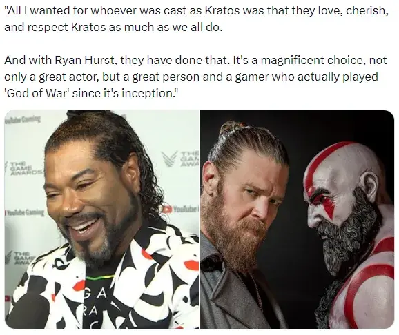 کریستوفر جاج، تاییدیه‌ی خود را درباره‌ی رایان هرست داد.