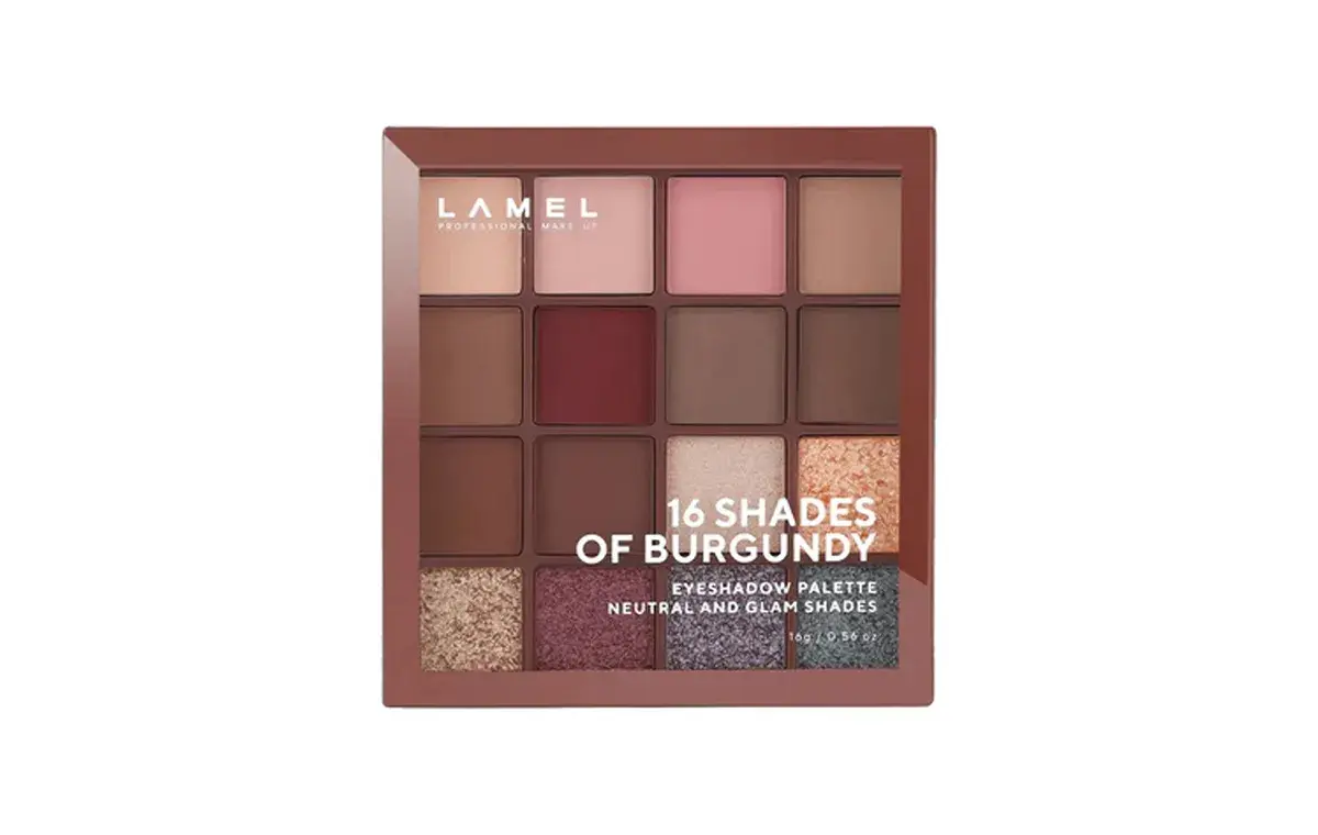 پالت سایه چشم لامل مدل Shades of Burgundy