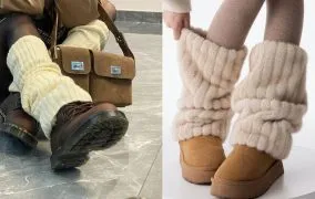 استایل با لگ وارمر؛ اکسسوری اسپورت و زمستانی 1404