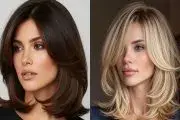 مدل چتری پروانه‌ای برای موی کوتاه