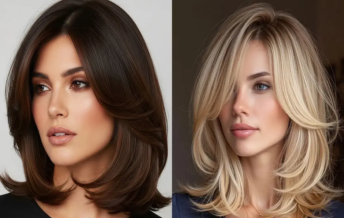 مدل چتری پروانه‌ای برای موی کوتاه