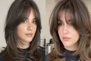 مدل چتری پروانه‌ای برای موی کوتاه