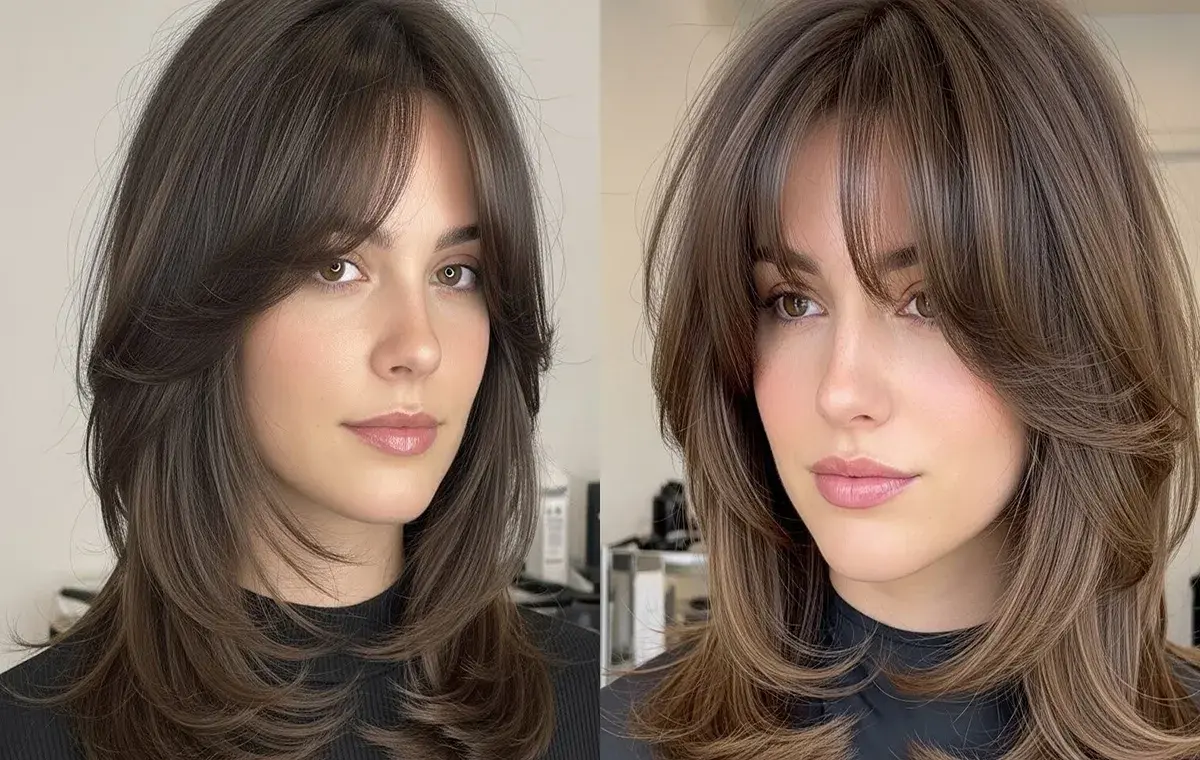 مدل چتری پروانه‌ای برای موی کوتاه