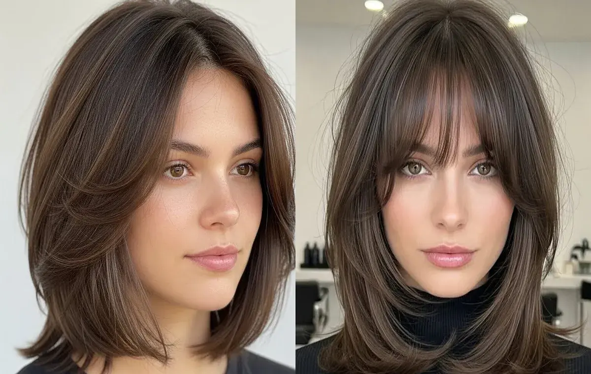 مدل چتری پروانه‌ای برای موی کوتاه