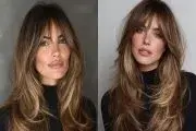 مدل چتری پروانه‌ای برای موی بلند
