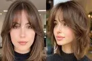 مدل چتری پروانه‌ای کوتاه