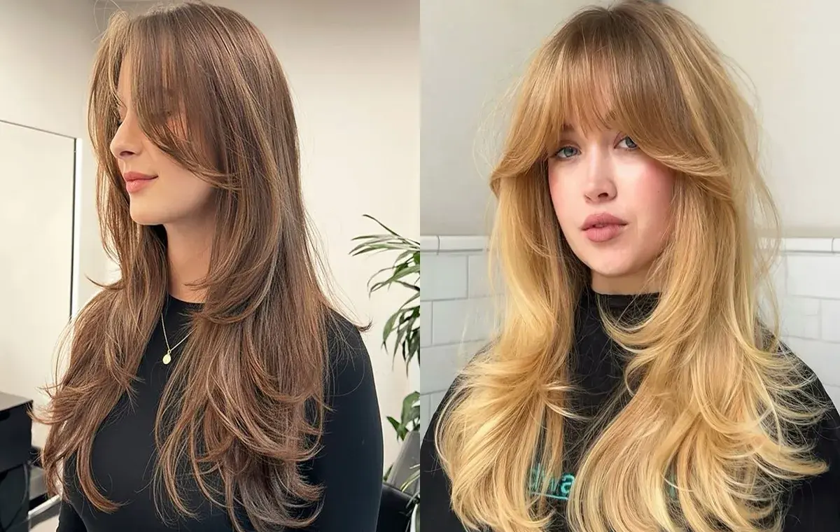 مدل چتری پروانه‌ای بلند