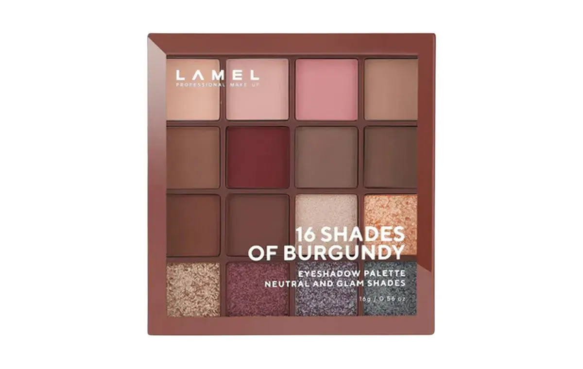 پالت سایه چشم لامل مدل Shades of Burgundy