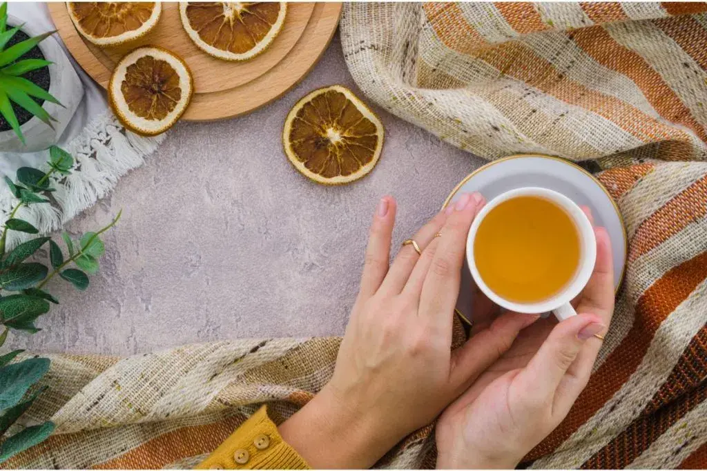 گل‌های خشک بابونه و دمنوش گیاهی ضد اسپاسم و تقویت‌کننده معده