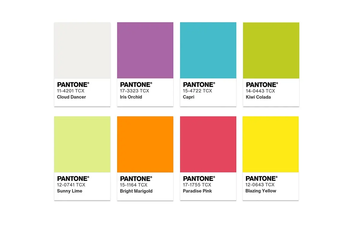 پالت طیفهای استوایی