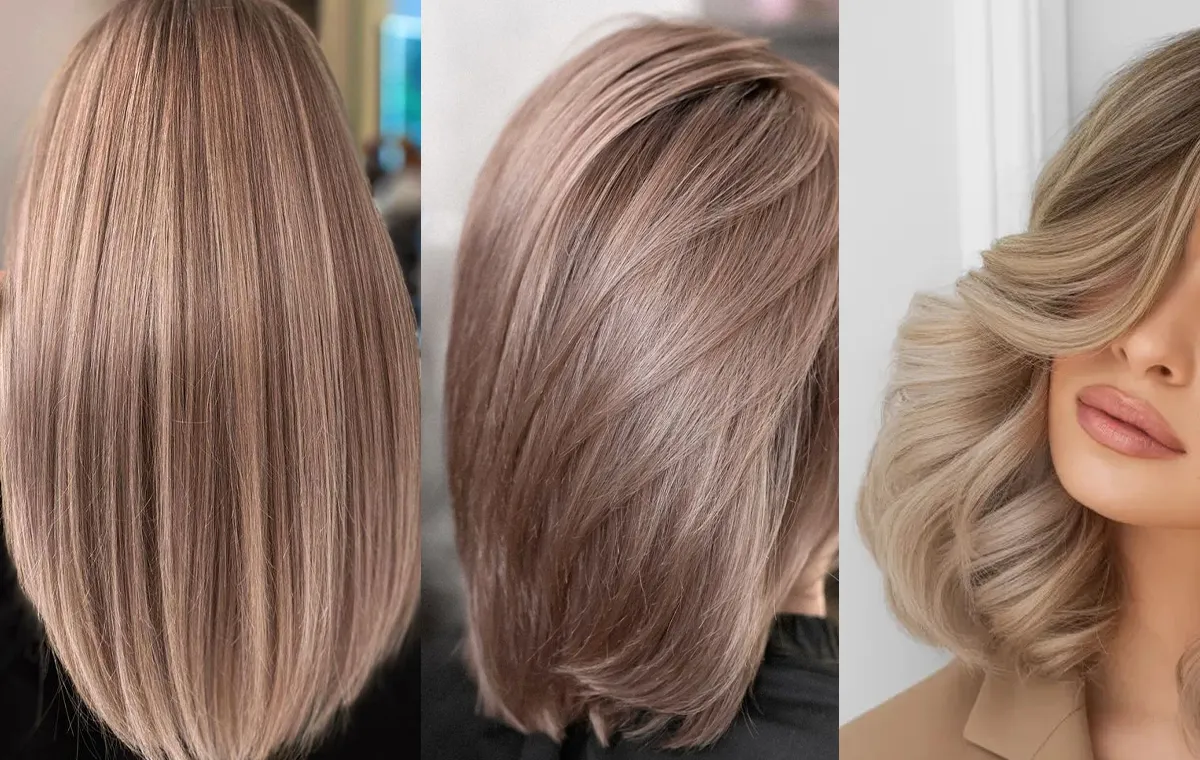 رنگ موی کاراملی یخی