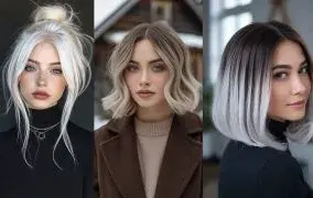 رنگ موی یخی جدیدترین مدل‌ها و ترکیب رنگ مو یخی