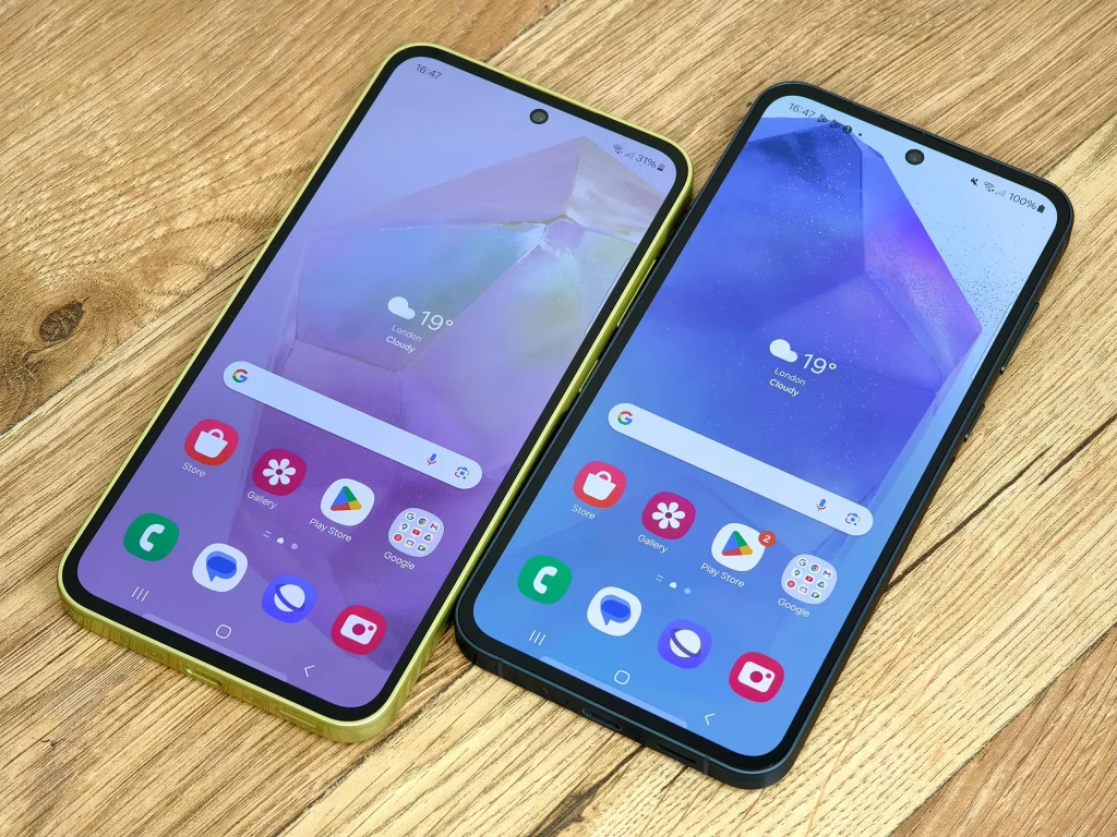 گلکسی A35 و A55