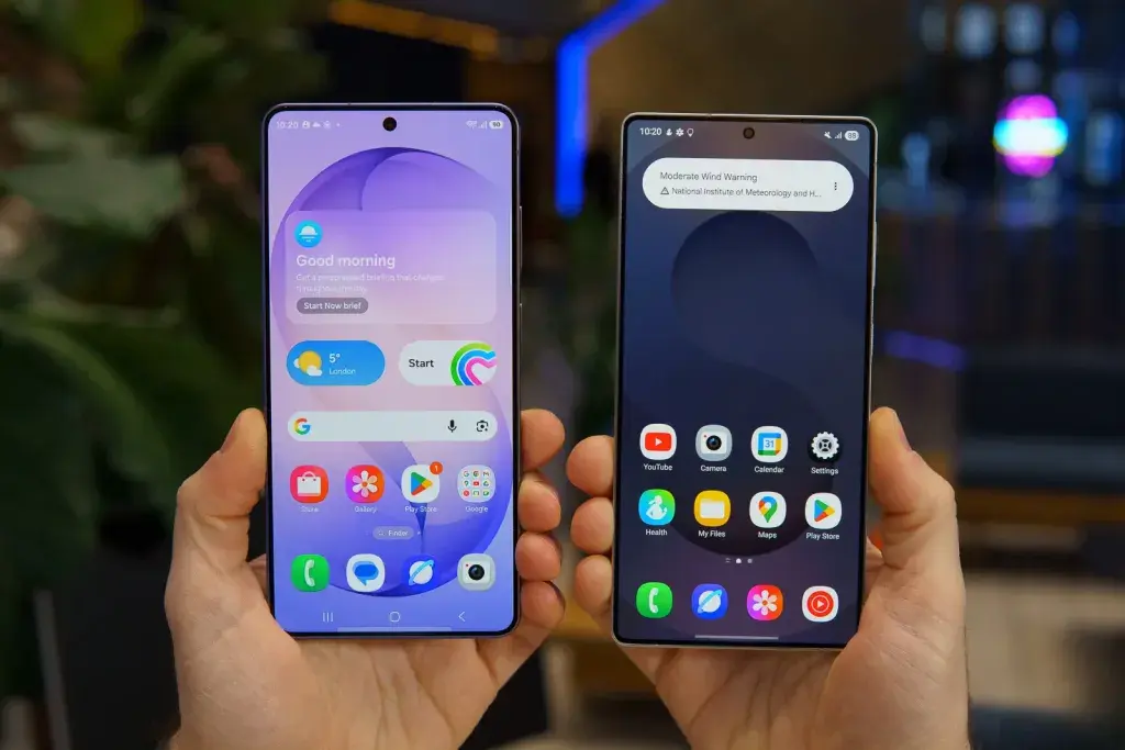 مقایسه نمایشگر گلکسی S26 اولترا با S25 اولترا