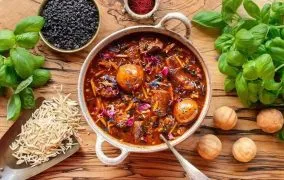 طرز تهیه خورشت خلال مجلسی