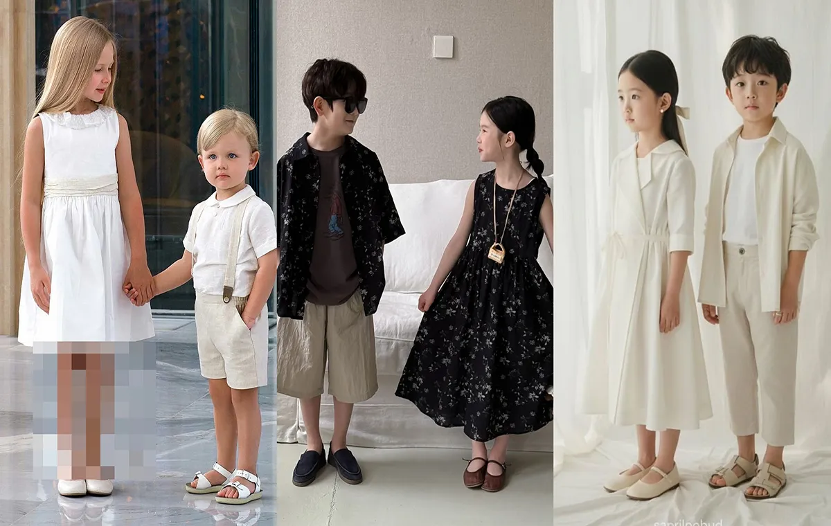 مدل ست خواهر برادری برای عید مجلسی