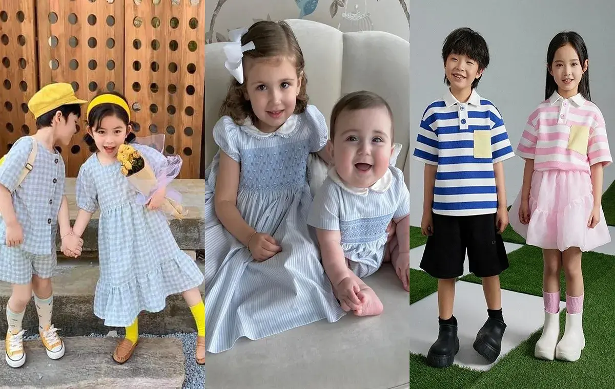 مدل ست خواهر برادری برای عید اسپرت