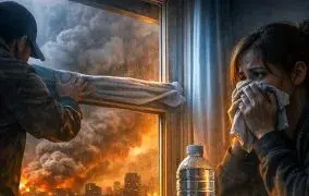 دود و گازهای سمی