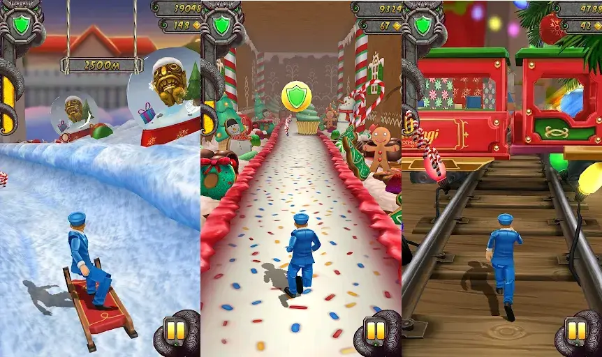 بازی آفلاین موبایلی Temple Run 2