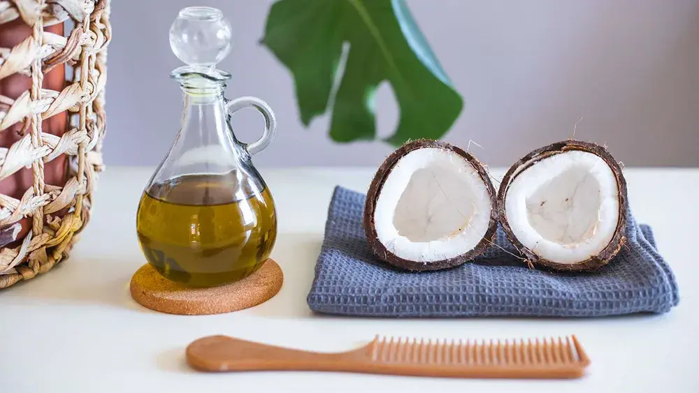 روغن نارگیل برای رشد سریع مو