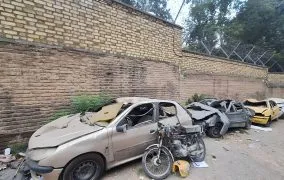 خودروهای آسیب‌دیده در جنگ