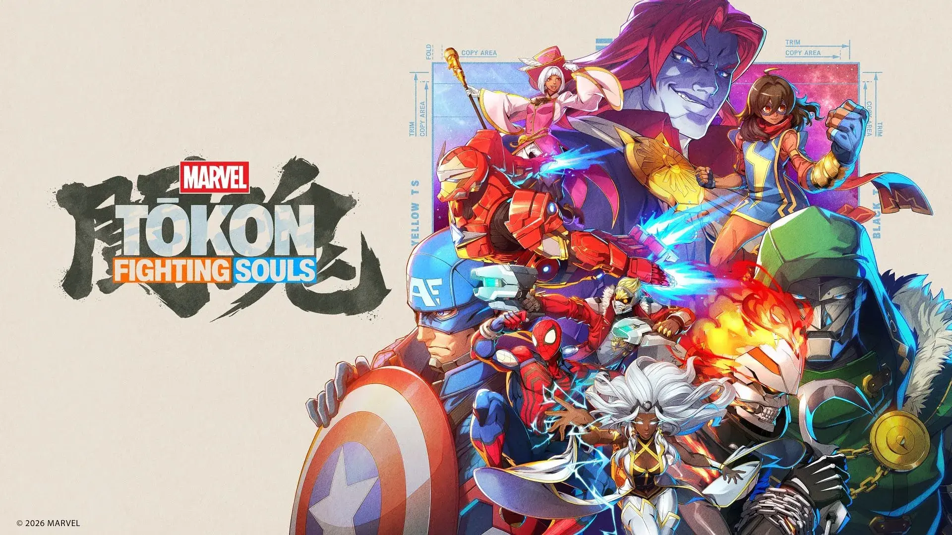 شخصیت های جدید از MARVEL Tōkon: Fighting Souls