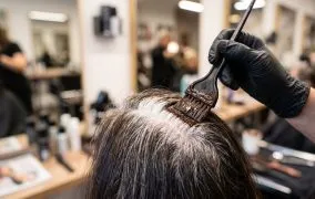 ترکیب رنگ مو برای موهای سفید بدون دکلره