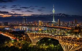 جاهای دیدنی تهران در شب