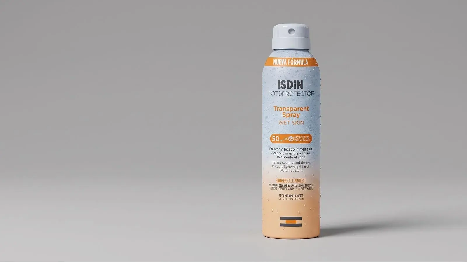 اسپری ضد آفتاب بدون رنگ ایزدین SPF 50 مدل فوتو پروتکتر ترنسپرنت