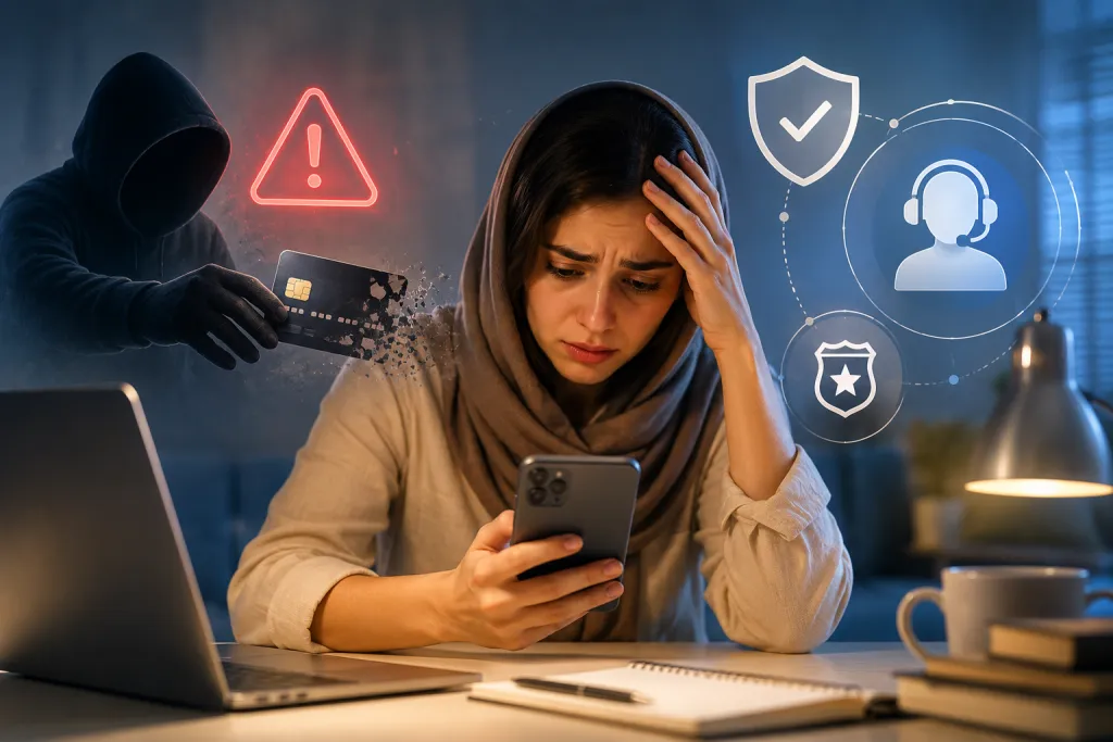 اگر قربانی کلاهبرداری اینترنتی شدیم چه کنیم؟