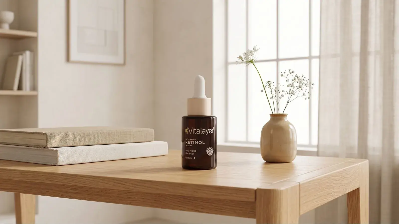 بررسی، استفاده و فواید سرم رتینول ویتالیر 1 سرم رتینول Vitalier