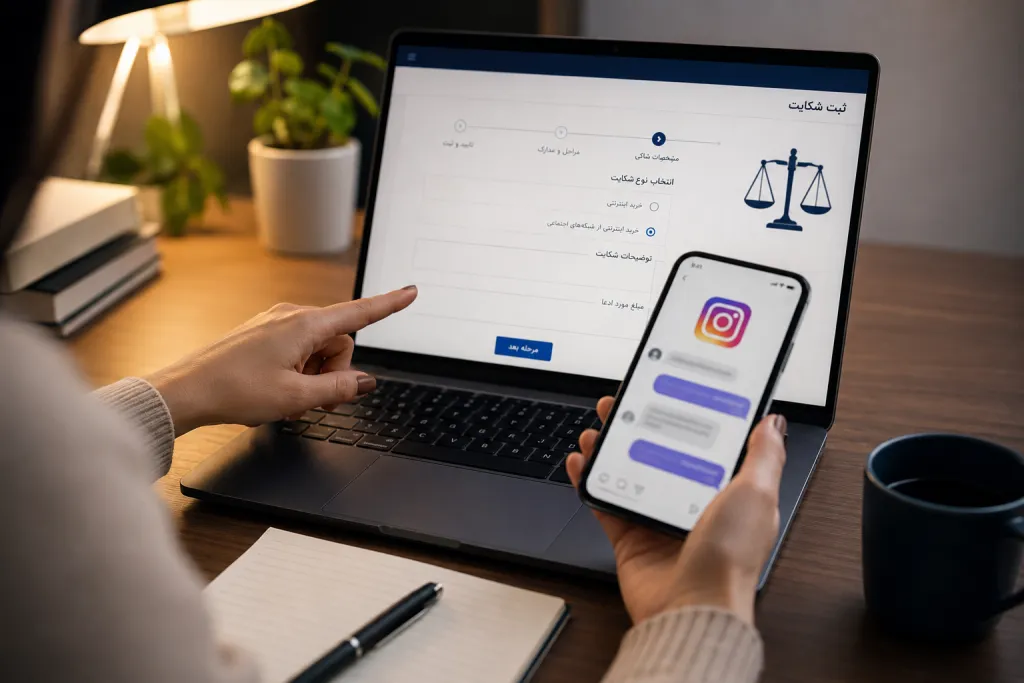 شکایت از خرید اینترنتی اینستاگرام