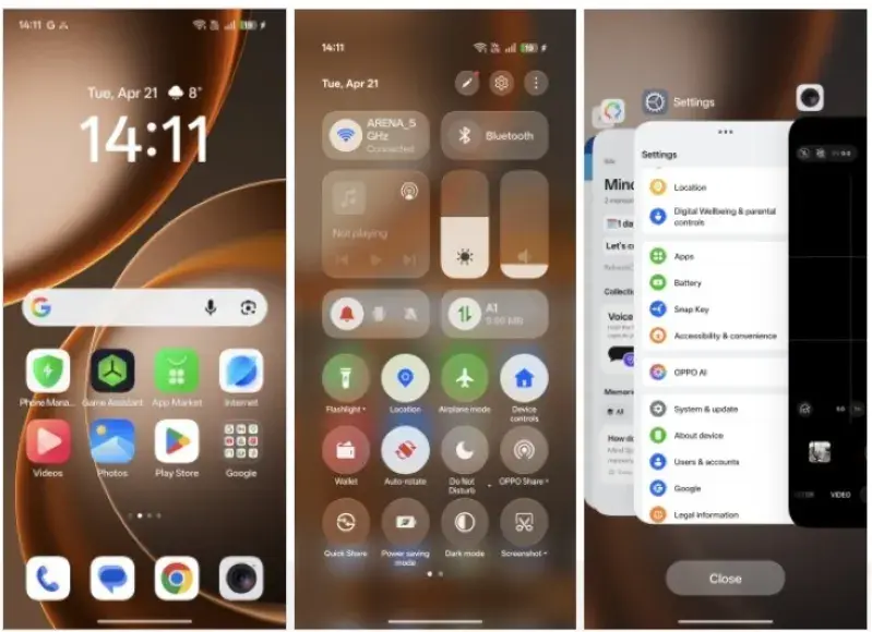 One UI 8.5 VS Color OS