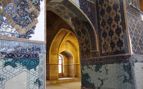 عکسهای مسجد کبود تبریز؛ نمای بیرونی و داخل بنا