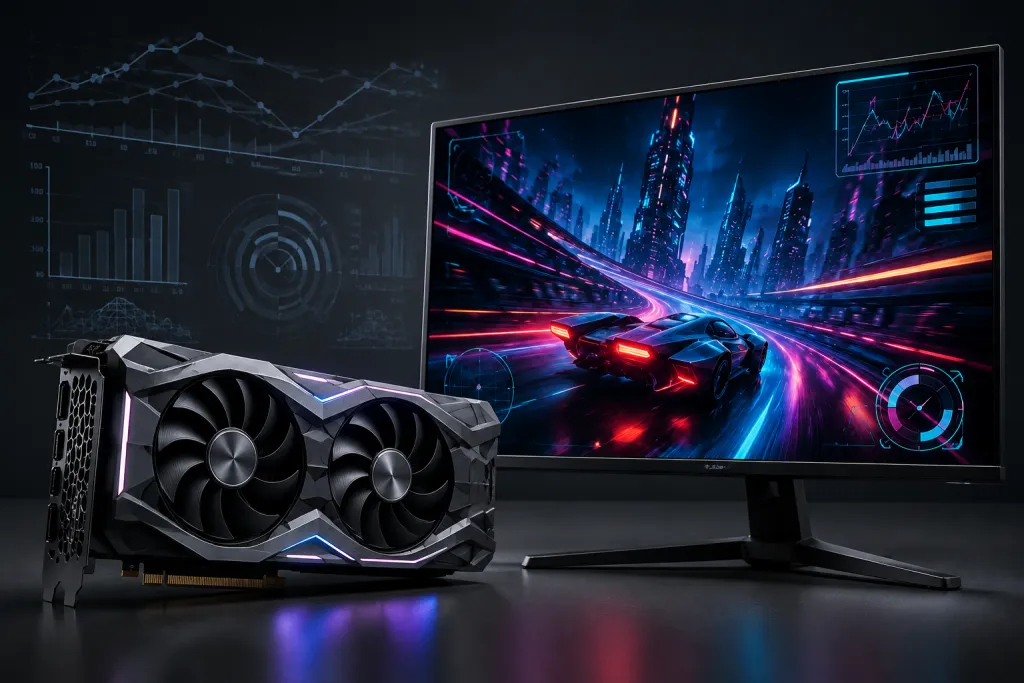 مقایسه عملکرد RTX 3050 با RX 580 در گیم