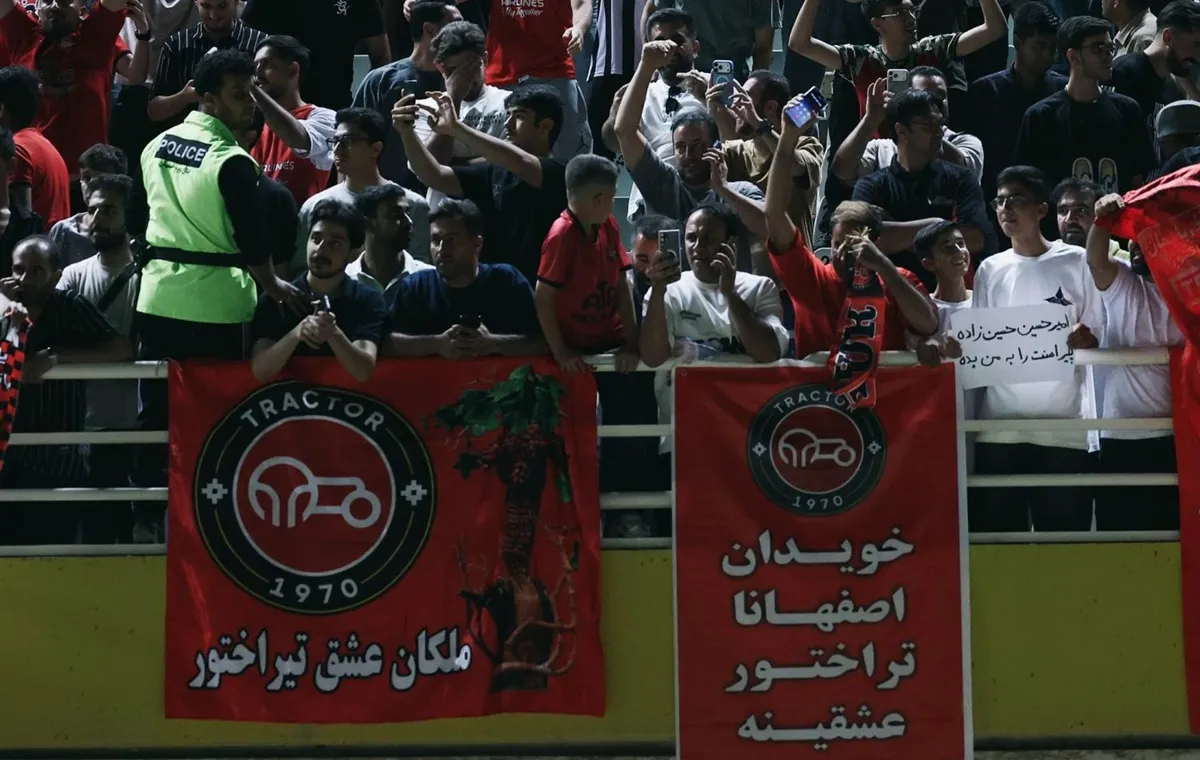 زمان بازی پرسپولیس و تراکتور