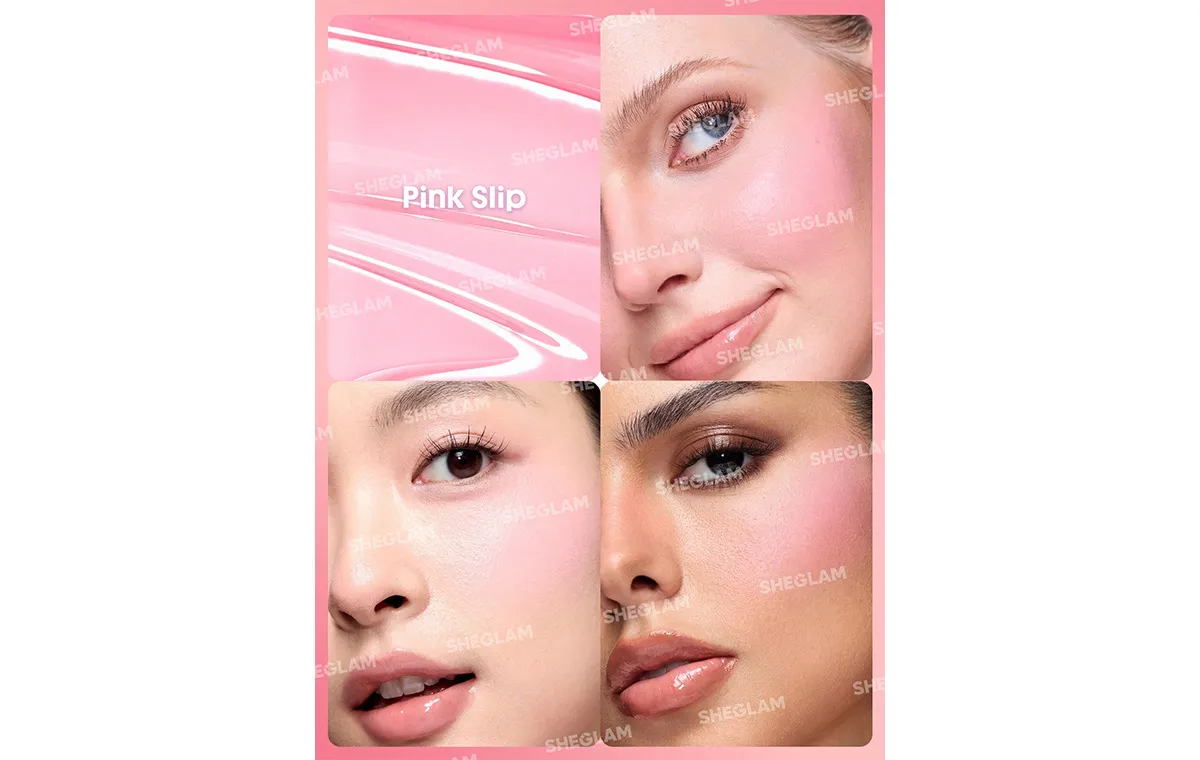 رژگونه مایع شیگلم رنگ Pink Slip