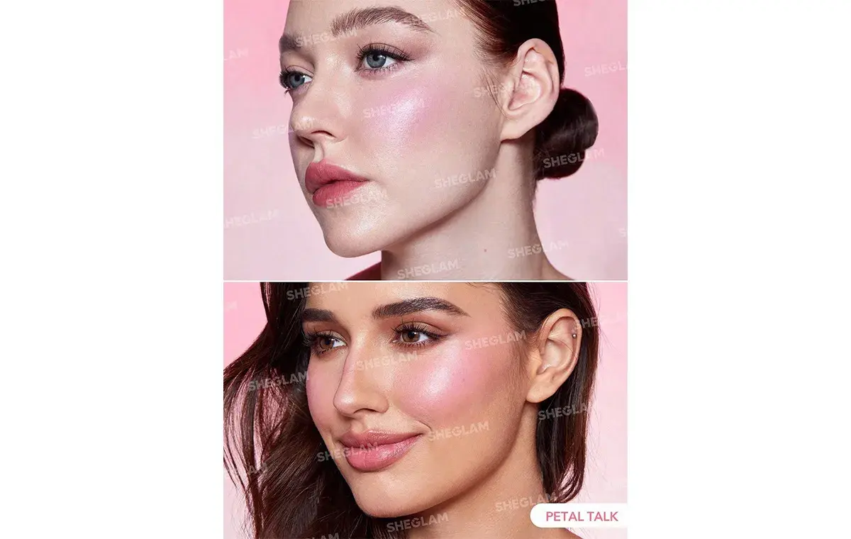 رژگونه مایع شیگلم رنگ petal talk