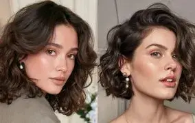 مدل کوتاهی مو برای موهای حالت‌دار