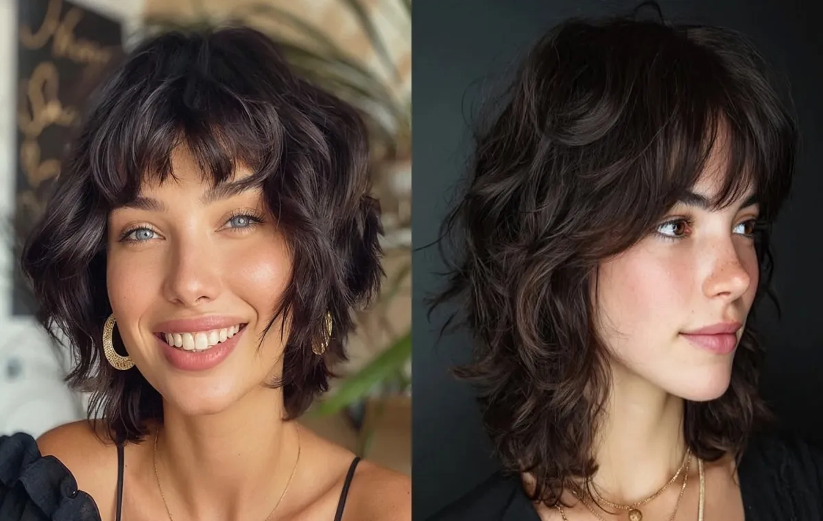 وولف کات (Wolf Cut) مدل کوتاهی مو برای موهای حالتدار