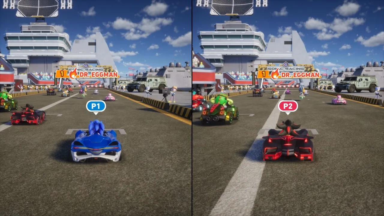 بازی Sonic Racing: CrossWorlds