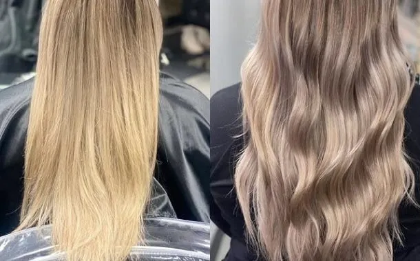 تکنیک گلیز برای رنگ مو ترند ۲۰۲۶