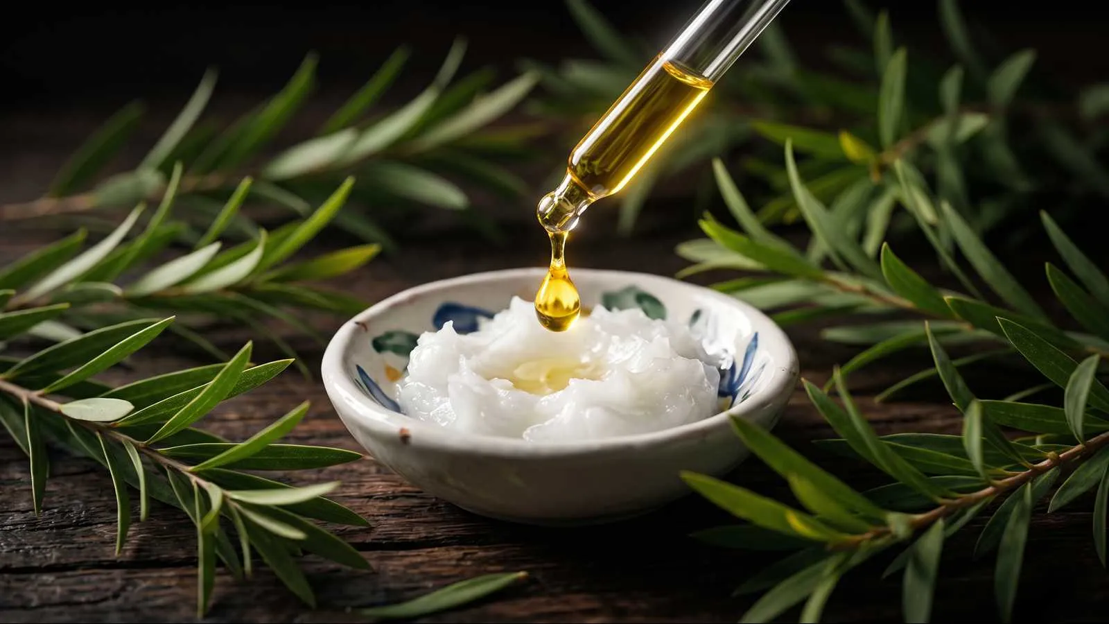 روغن درخت چای برای قارچ پوستی