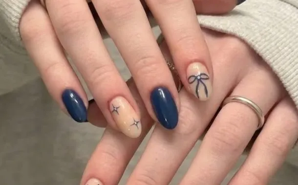 مدل ناخن پاپیونی دخترانه