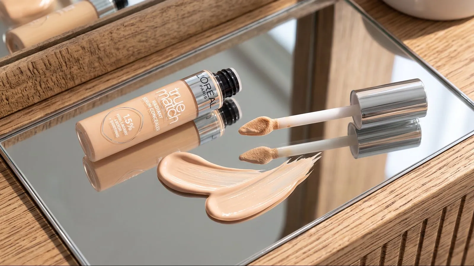 رنگبندی کانسیلر لورال (مدل True Match Radiant Serum)