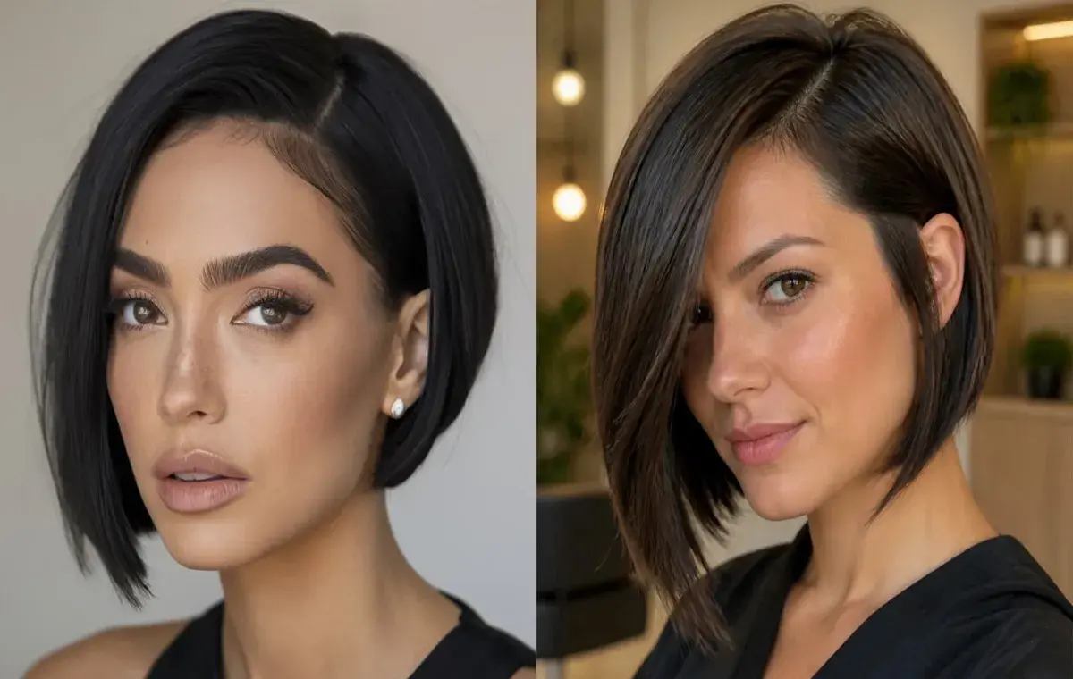 باب نامتقارن (Asymmetrical Bob)