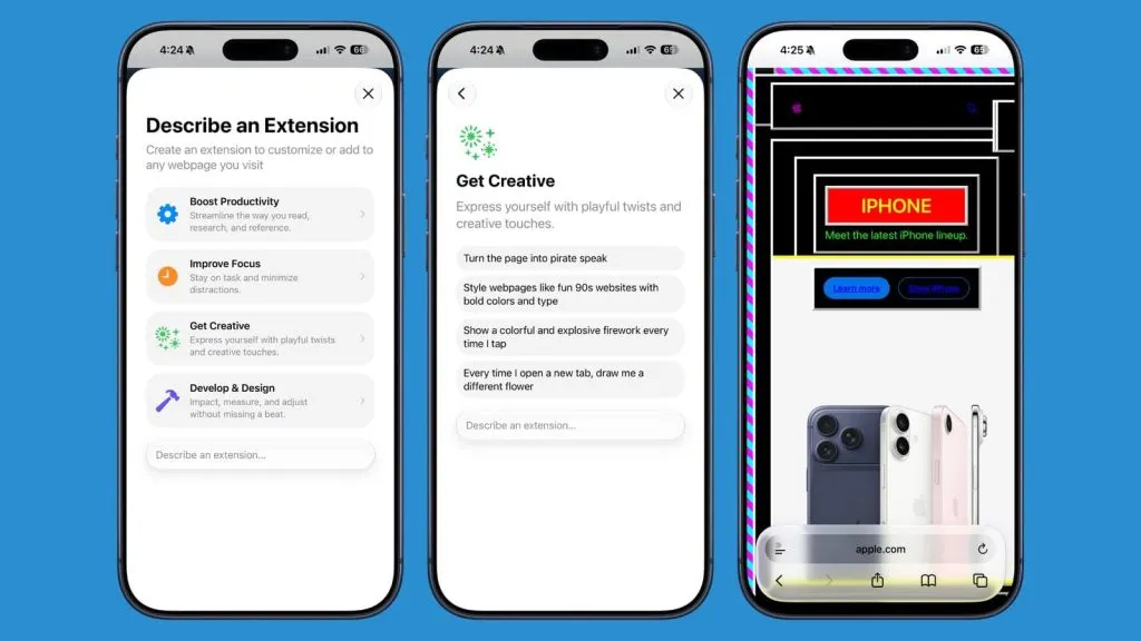 ساخت افزونه با هوش مصنوعی در iOS 27