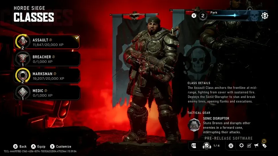 بخش مولتی پلیر Gears of War: E-Day